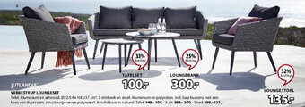 Jysk Vebbestrup Loungeset aanbieding