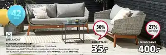 Jysk Rammeskov Loungeset aanbieding
