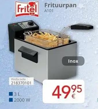 Eldi Fritel Frituurpan 3L aanbieding