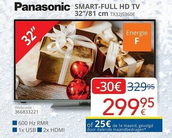 Eldi Panasonic Smart-Full HD TV 32"/81cm aanbieding