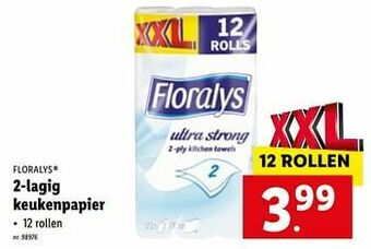 2-lagig keukenpapier