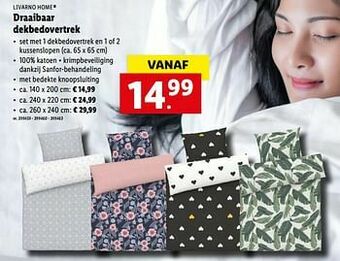 Draaibaar dekbedovertrek