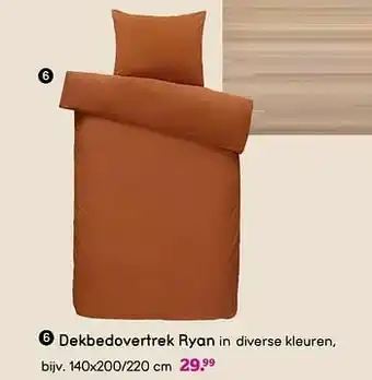 Leen Bakker Dekbedovertrek ryan aanbieding