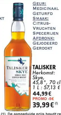 Cora Talisker skye aanbieding