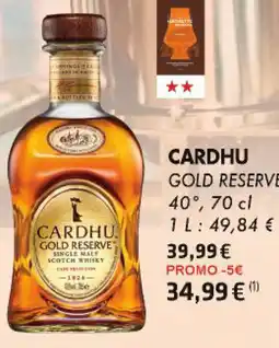 Cora Cardhu gold reserve aanbieding