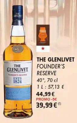 Cora The glenlivet founder's reserve 40 aanbieding