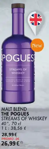 Cora The pogues malt blend streams of whiskey aanbieding