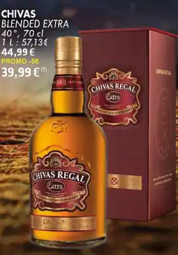 Cora Chivas blended extra 40°, aanbieding