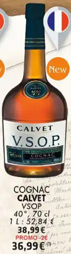 Cora Calvet vsop cognac 40° aanbieding