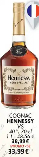Cora Hennessy vs cognac 40° aanbieding
