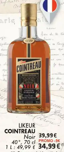 Cora Cointreau likeur noir 40° aanbieding