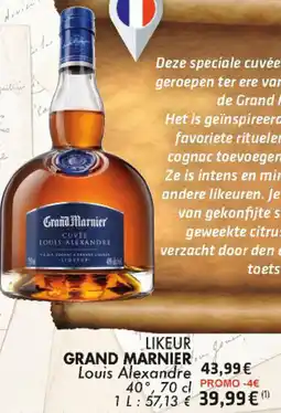 Cora Grand marnier likeur louis alexandre 40° aanbieding