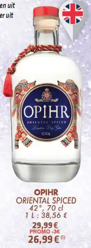 Cora Opihr oriental spiced 42° aanbieding