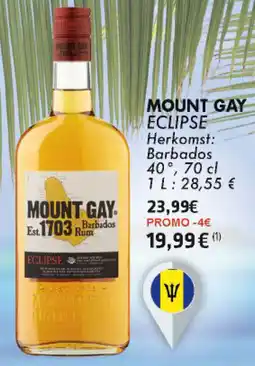 Cora Mount gay eclipse aanbieding