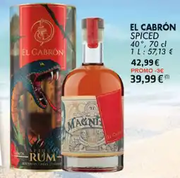 Cora El cabrón spiced 40° aanbieding