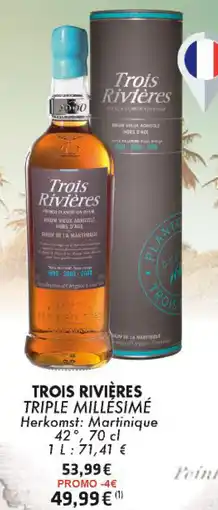 Cora Trois rivières triple millésimé aanbieding