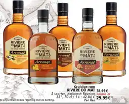 Cora Reviere du mat kruidige rum 35° aanbieding