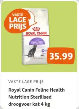 Maxi Zoo Royal Canin Feline Health Nutrition Sterilised droogvoer kat aanbieding