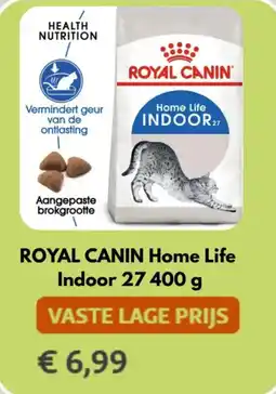 Maxi Zoo Royal canin home life indoor 27 aanbieding