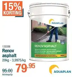 Cevo Aquaplan renov asphalt aanbieding