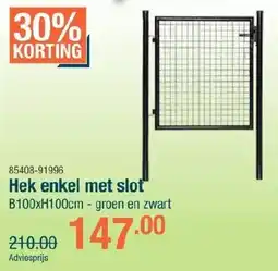 Cevo Hek enkel met slot aanbieding