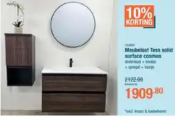 Cevo Meubelset Tess solid surface cosmos aanbieding