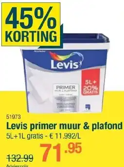 Cevo Levis primer muur & plafond aanbieding
