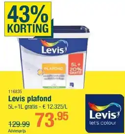 Cevo Levis plafond aanbieding
