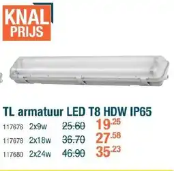 Cevo TL armatuur LED T8 HDW IP65 aanbieding