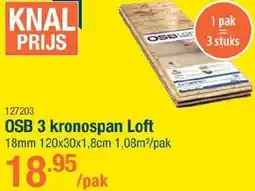Cevo OSB 3 kronospan Loft aanbieding