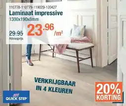 Cevo Laminaat impressive aanbieding
