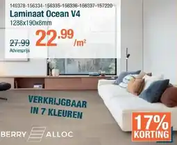 Cevo Berry alloc laminaat ocean v4 aanbieding