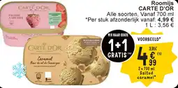 Cora Carte d'or roomijs aanbieding