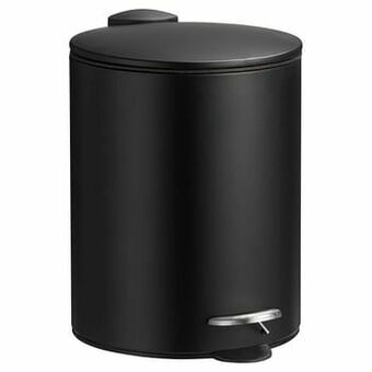 Kwantum Pedaalemmer 5 Liter Mat Zwart aanbieding