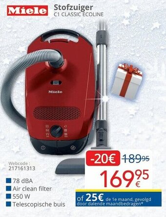 Eldi Miele Stofzuiger aanbieding