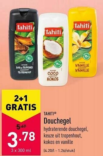 ALDI Douchegel aanbieding