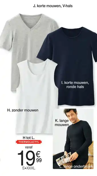 Damart Zonder mouwen, Korte mouwen ronde hals, Korte mouwen, V-hals, Lange mouwen aanbieding