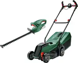 Coolblue Bosch CityMower 18 V-32 (Sans Batterie) + EasyHedgeCut 18-45 Li (Sans Batterie) aanbieding