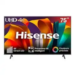 Electro Depot HISENSE 75A6N - TV 75 UHD 4K Smart aanbieding