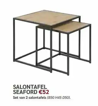 Crack Salontafel seaford aanbieding
