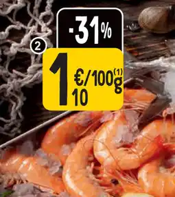 Cora Gekookte Hele Garnalen aanbieding