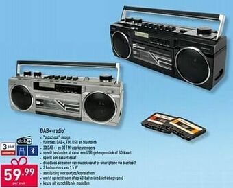 ALDI Dab+-radio aanbieding