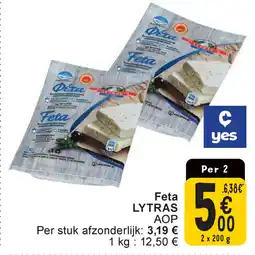 Cora Lytras Feta aanbieding
