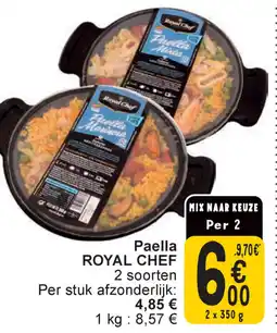Cora Royal Chef Paella aanbieding