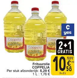 Cora Frituurolie Coppelia aanbieding