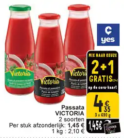 Cora Passata Victoria aanbieding