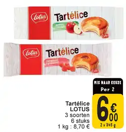Cora Lotus Tartélice aanbieding
