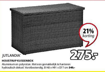 Jysk Houstrup Kussenbox aanbieding