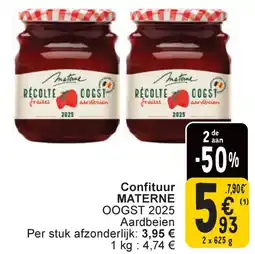 Cora Confituur Materne Oogst 2025 aanbieding