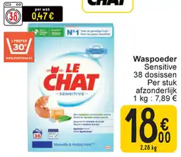 Cora Le Chat Waspoeder Sensitive aanbieding